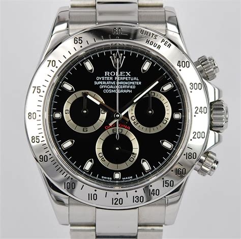 rolex daytona 116520 cosmograph black dial|rolex daytona 116520 serviced by.